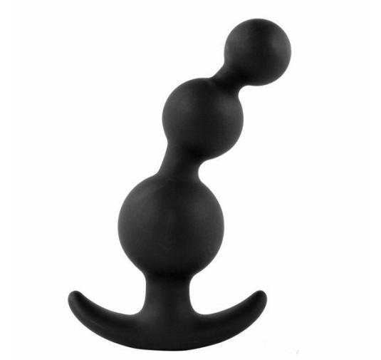 FeelzToys - Plugz Butt Plug Black Nr. 4